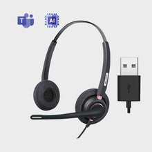 LIVEY 805DM AINC USB Headset, Optimized for MS Teams, UC