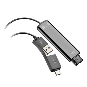 Poly DA75 USB Adapter (USB-A & USB-C) 218266-01