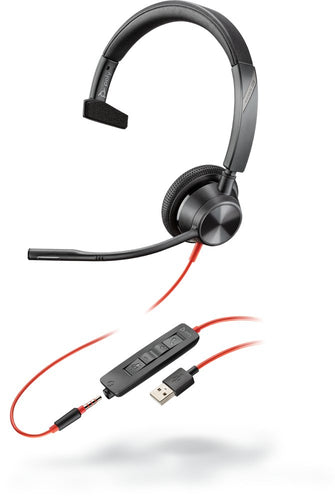 Blackwire 3315-M Microsoft USB-A & 3.5mm (214014-101)