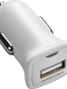 usb car charger white